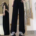 High-Waisted Mini Drawstring Casual Sports Sweatpants