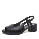 Fish Mouth Open-Toe Sandals - runwayfashionista.com