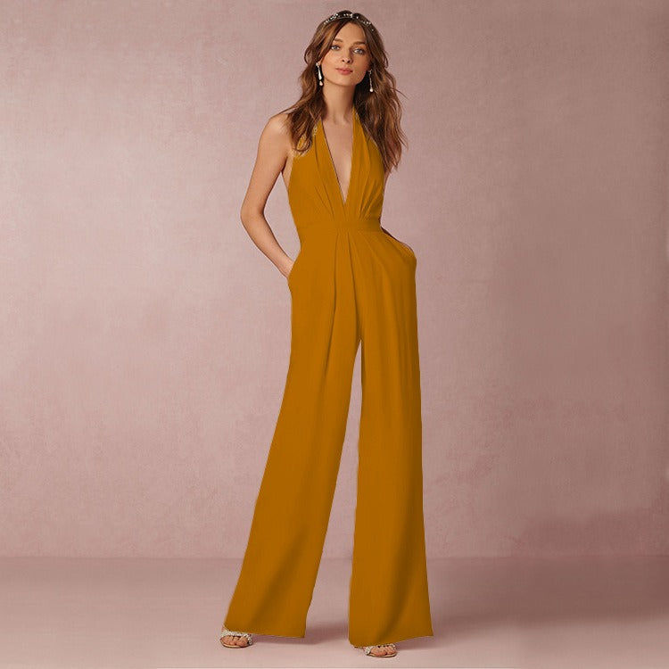 Banquet dress jumpsuit - runwayfashionista.com