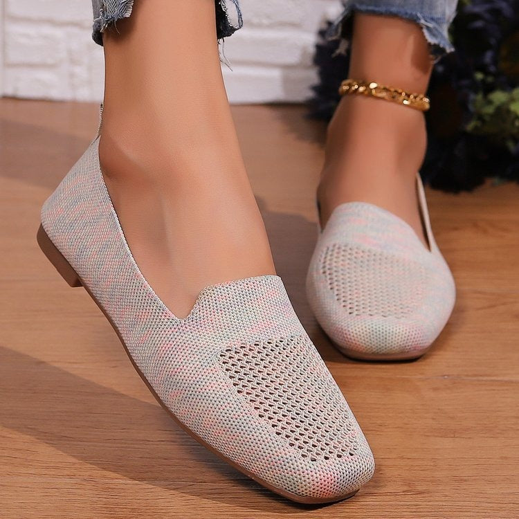 Large Round Toe Flat Sole Single Shoes - runwayfashionista.com