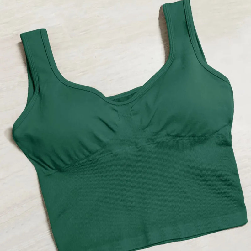 Wide Strap Active Tank - Runwayfashionista.com