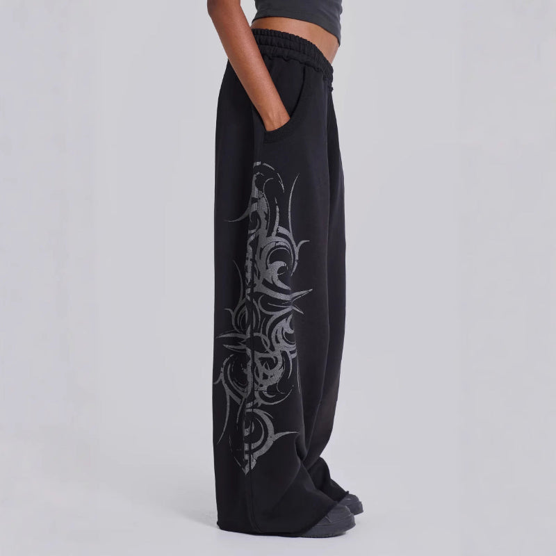 Hip Hop Casual Wide Leg Pants