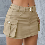 This low waist skirt hugs your hips with a sleek, slim fit that highlights your curves confidently.