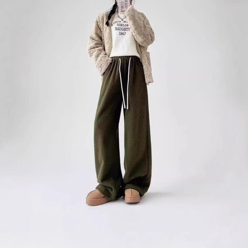 Wide-Leg High-Waist Pants