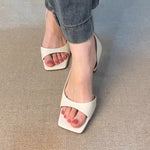 Walk in Style: Edgy Ankle Strap Sandals!
