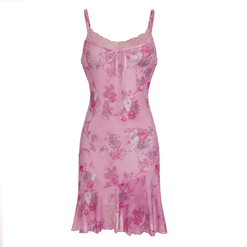 Floral Strapless Mini Dress: Bold & Daring
