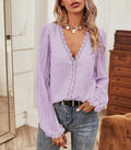 Long Sleeved Chiffon Shirt - runwayfashionista.com