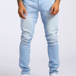 The Ultimate High-Waist Skinny: Redefining Casual Sophistication - light blue