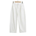 Wide-leg Jeans New Slimming High-waist