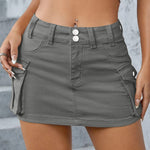 This low waist skirt hugs your hips with a sleek, slim fit that highlights your curves confidently.