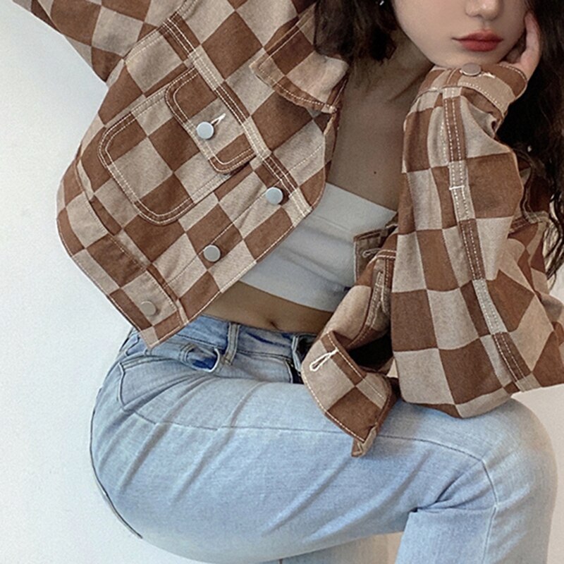 The Ultimate Vintage Plaid Denim Reveal | High-End Minimalist Style