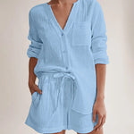 Summer Pajamas Made of Pure Cotton Gauze - runwayfashionista.com