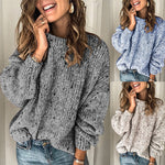 Polka Dot Knitted Sweater