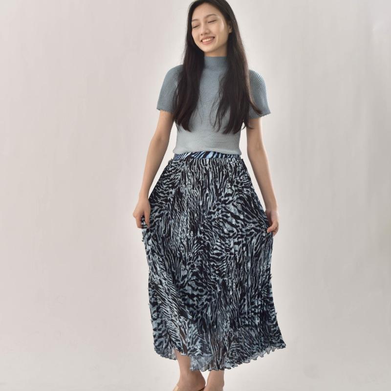 Double Layer Waist High Skirt