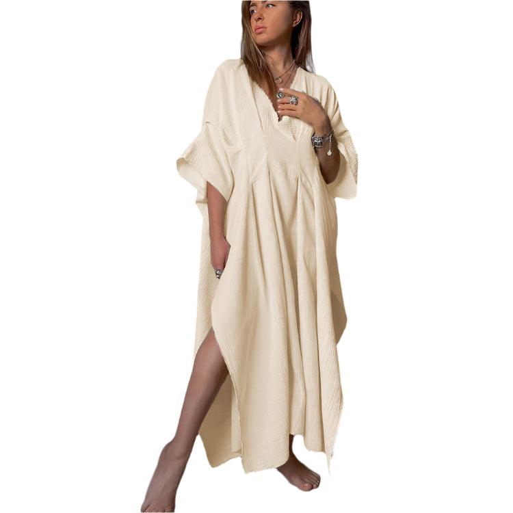 Long loose breathable dress