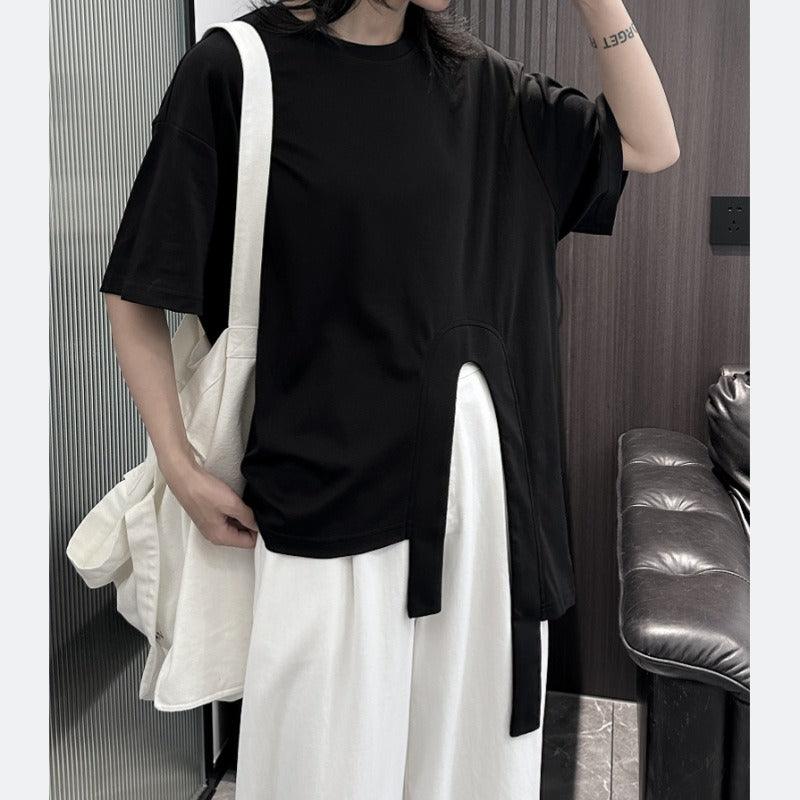 Irregular Short Sleeved Top