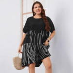Fearless & Elegant: The Plus Size Power Dress - Black