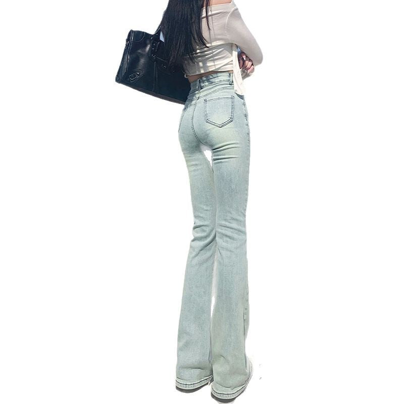 Street Style Unisex Flared Jeans
