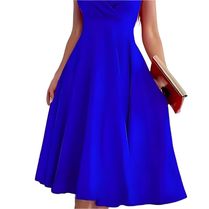 Sleeveless midi dress