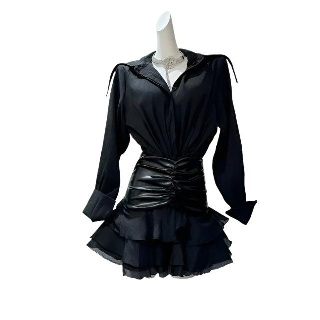 High Waist Elegant Mini Dress