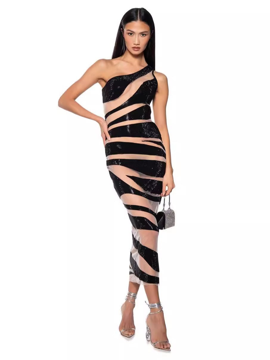 Tight Bandage Long Party Dress