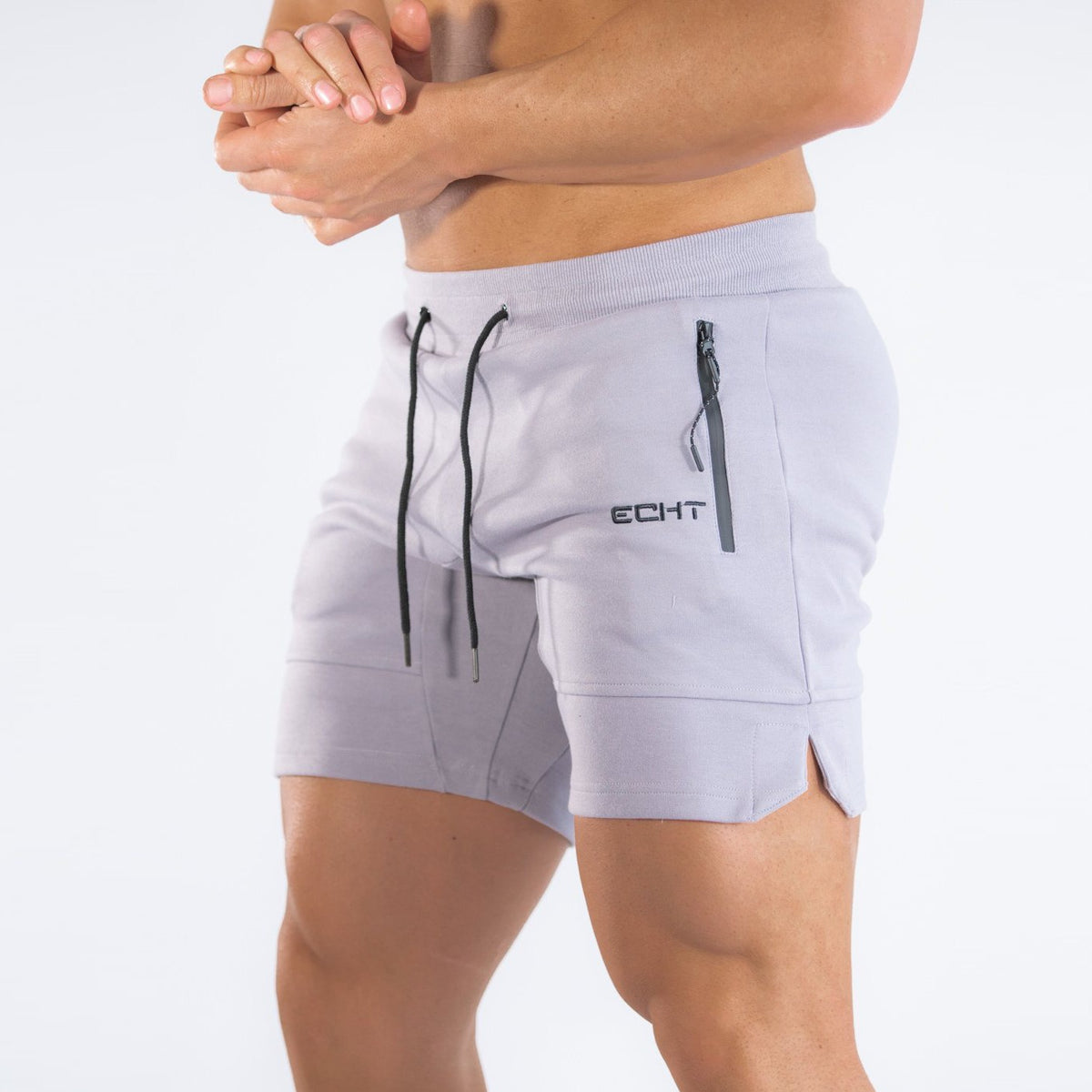 Zipper Pocket Sports Shorts