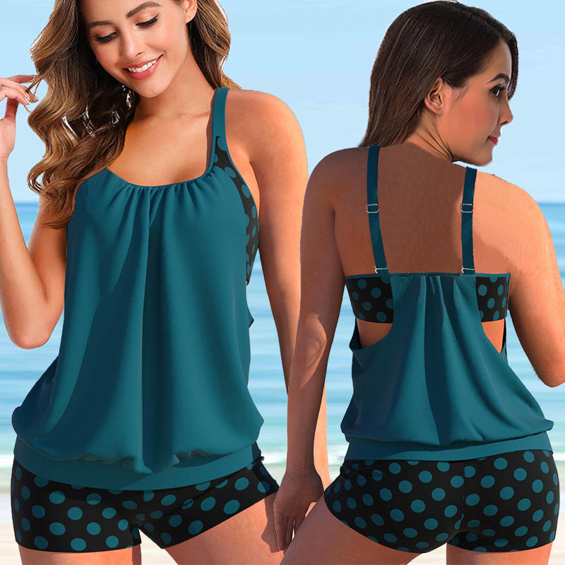 New Split Tankini Occidental Style - runwayfashionista.com