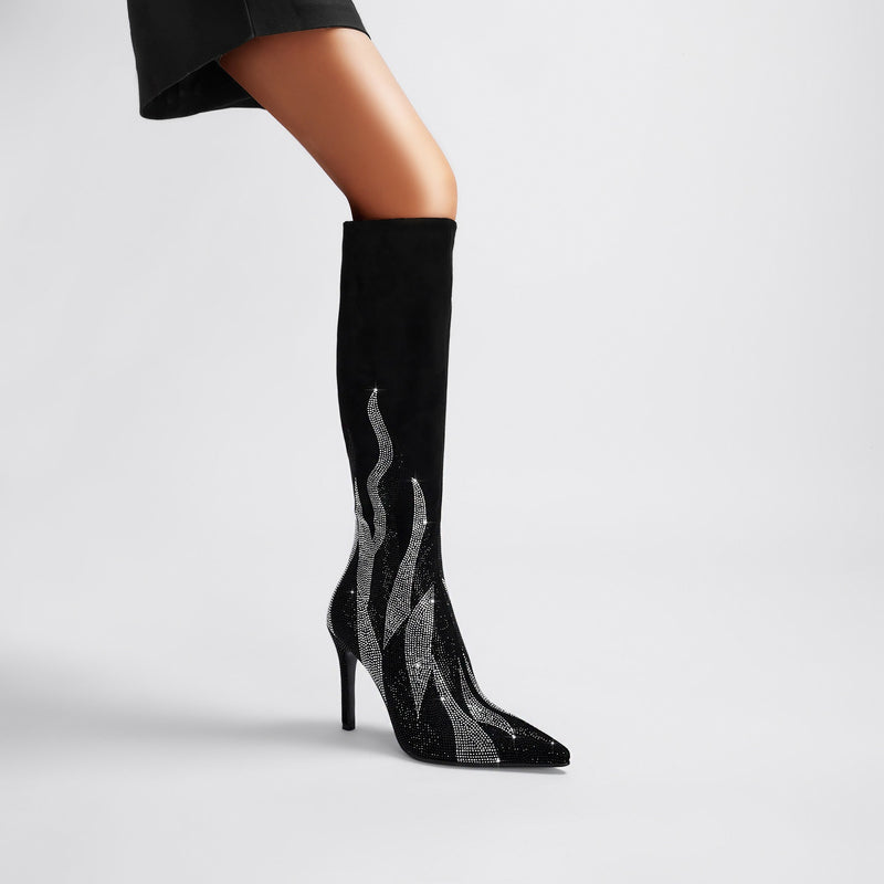 Four Seasons Zipper Boots - runwayfashionista.com