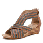 Step out boldly with these Bohemian Fish Mouth Sandals, designed to make a statement wherever you go.