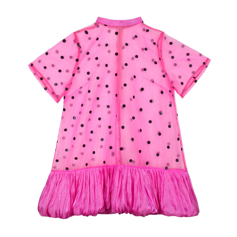 Plus Size Polka Dress