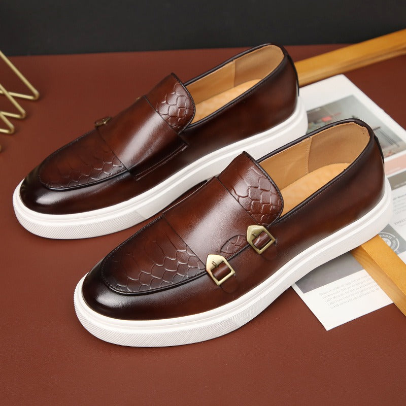 Fashionable casual leather shoes 