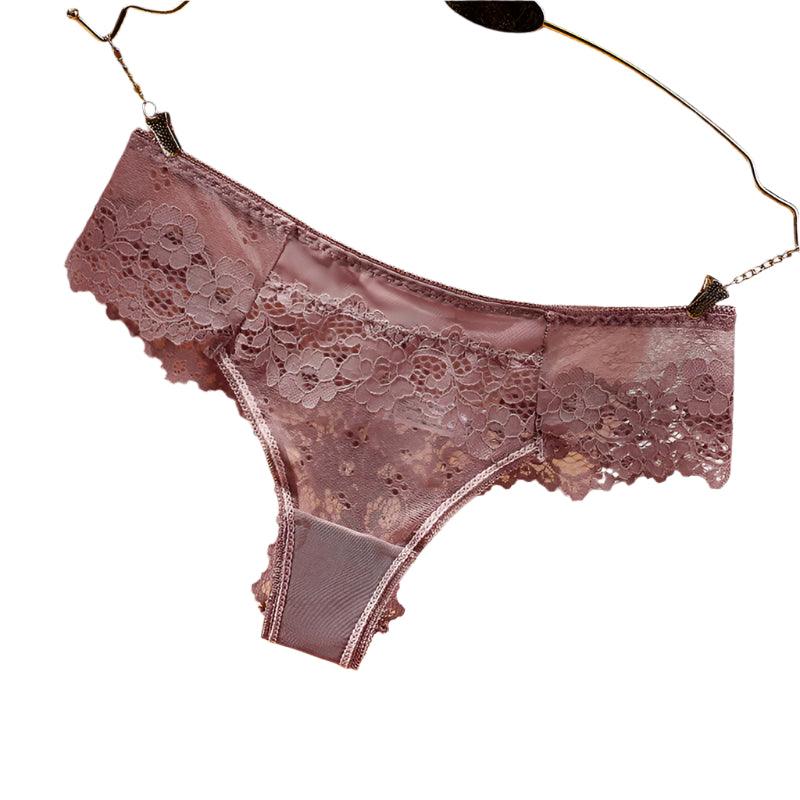 Low waist lace panties -runwayfashionista.com