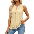 V-Neck Slim Fit Tank Top - runwayfashionista.com