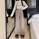 Loose Slim Thin Long Trousers