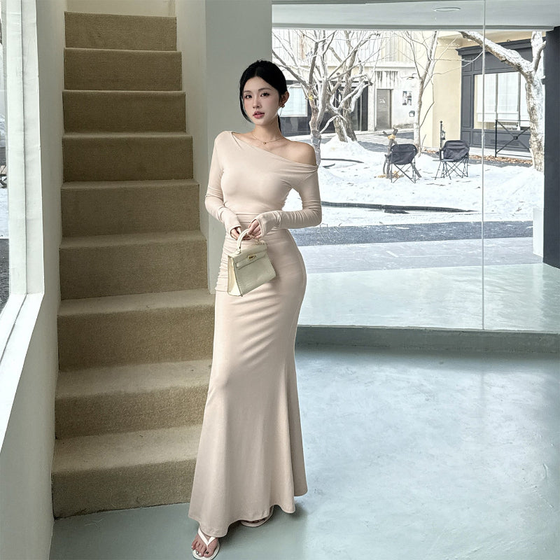 Pure Desire Fishtail Midi Dress