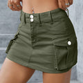 This low waist skirt hugs your hips with a sleek, slim fit that highlights your curves confidently.