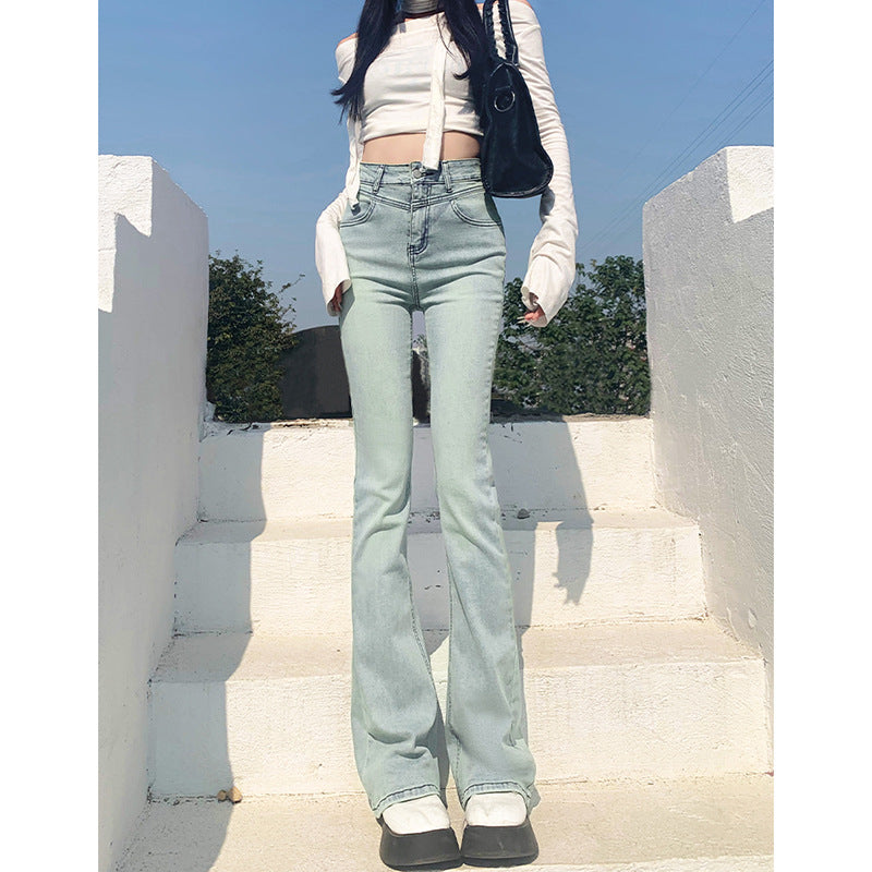 Street Style Unisex Flared Jeans