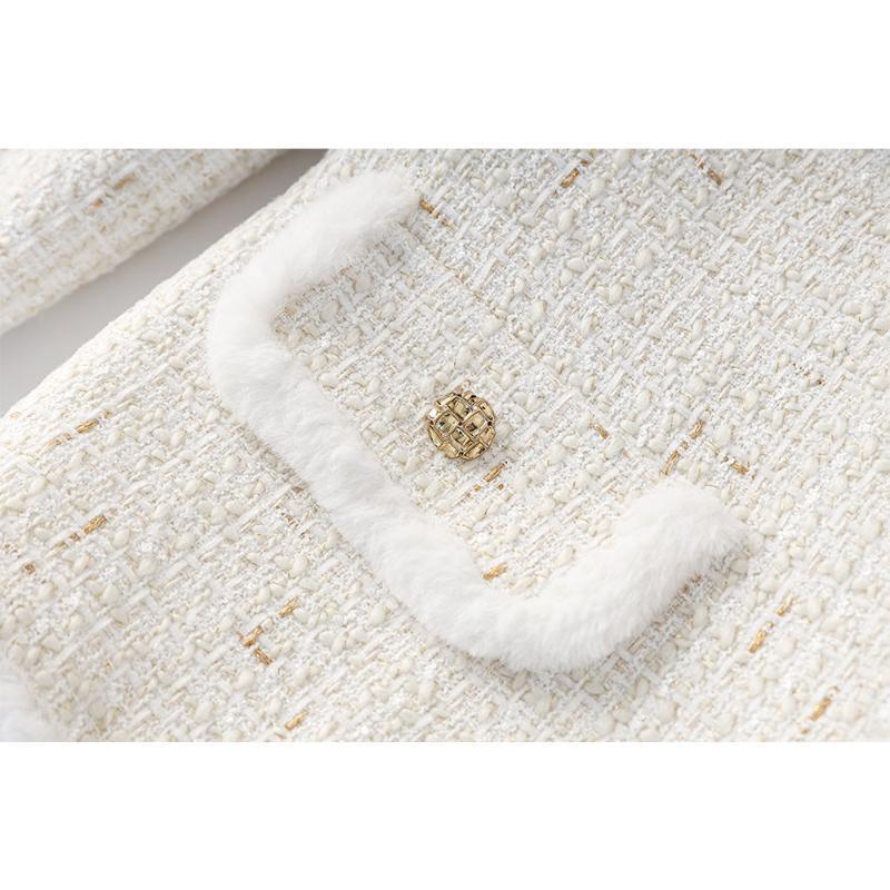 White Socialite Luxury Jacket