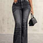 High Waist Bootcut Jeans