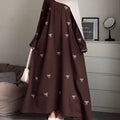 Butterfly Knot Embroidered Midi  Dress