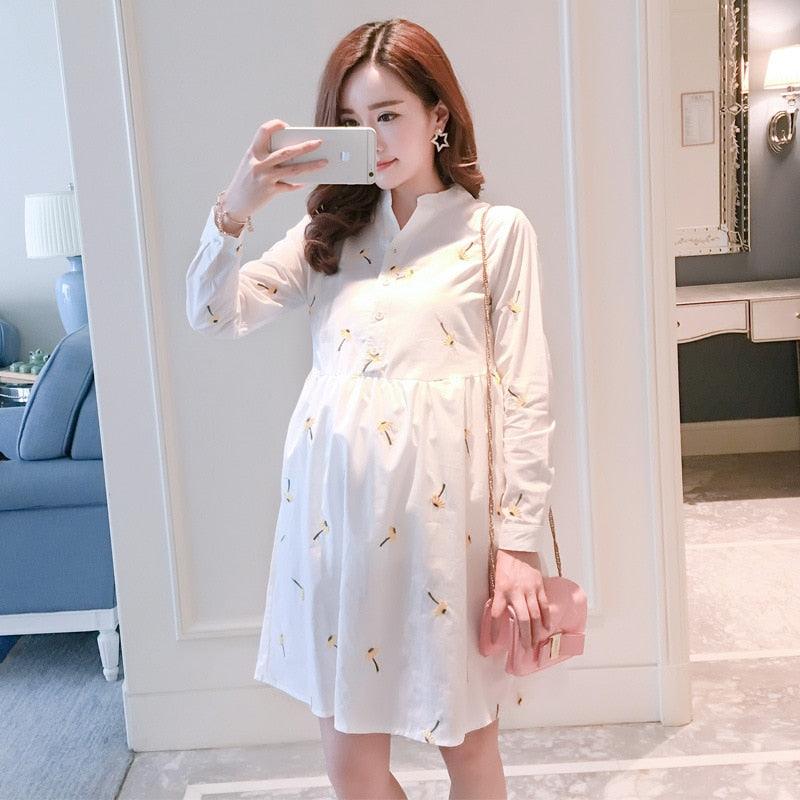 Maternity Shirt Dress