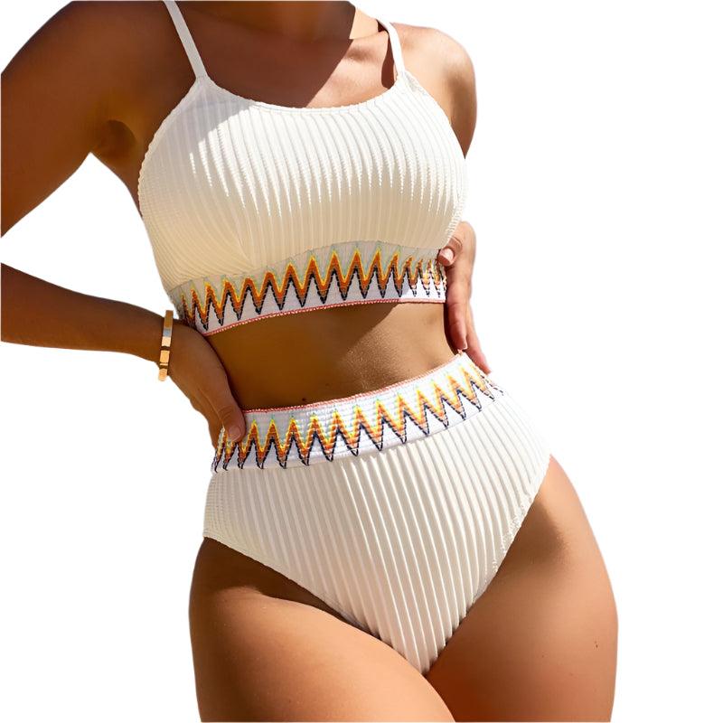 High waisted bikini