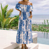 One Shoulder Multi-Way Pocket Maxi Dress