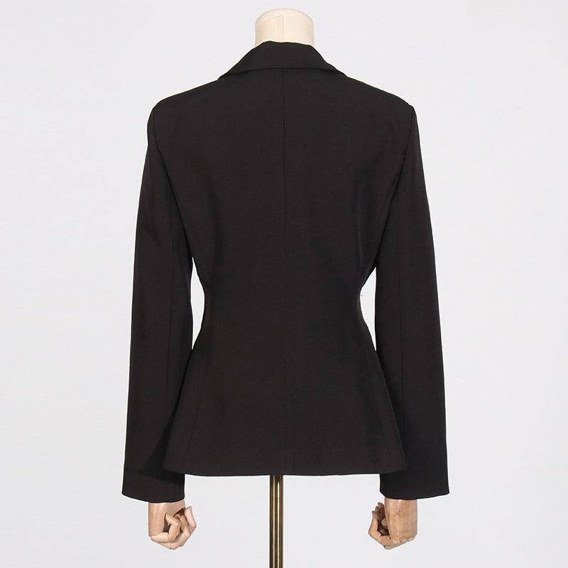 Elegant V-neck Sequined Jacket