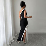 Stylish Slit Maxi - runwayfashionista.com