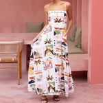 Boho Maxi Dress - White