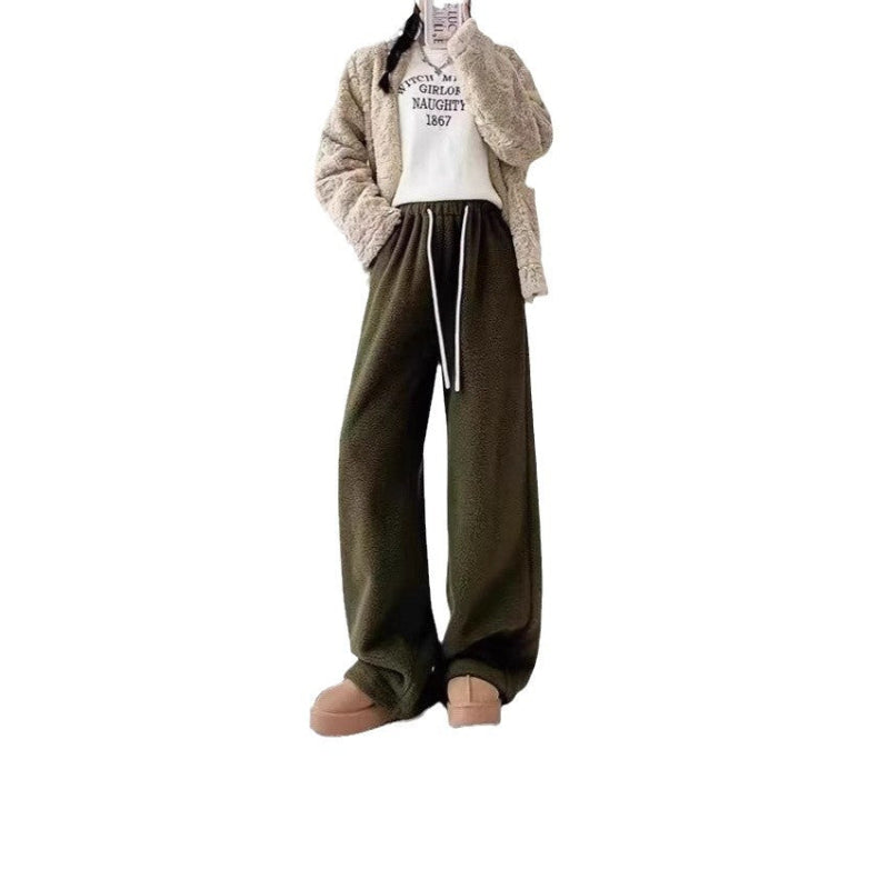 Wide-Leg High-Waist Pants