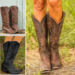 Retro Rivet Long Boots: The Ultimate Autumn/Winter Statement