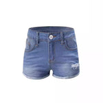 Edgy Summer Style: Ripped Denim Shorts for a Daring Look