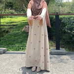 Butterfly Knot Embroidered MidiDress